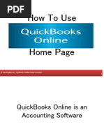 Download How to Use QuickBooks Online Home Page by Karen Fugaban SN208319085 doc pdf