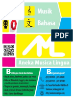 AnekaMusicaLingua Brochure