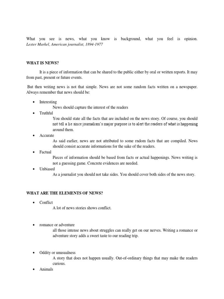 Essentials of News Writing for Students | PDF | Typefaces | Serif