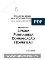 Material de Estudo - Lingua Portuguesa