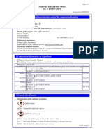 MSDS for Resin Solution X 50
