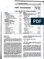 C6 Automatic Trasmission Tranny Manual