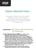 Dasar Ekonomi Baru