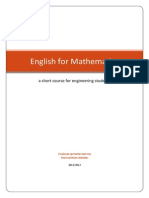 English For Mathematics