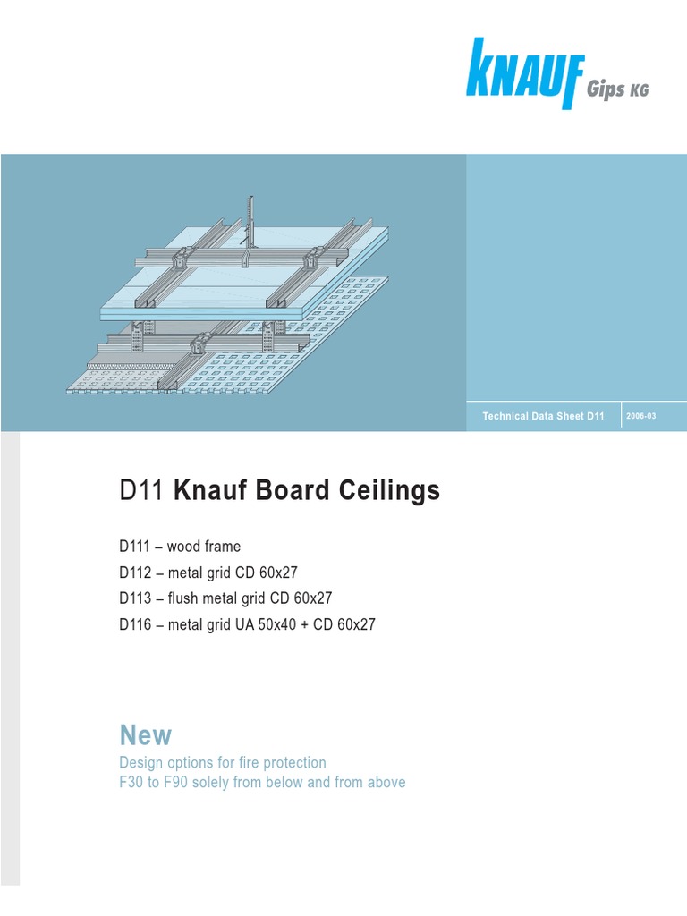 Knauf Ceilings | PDF | Drywall | Screw
