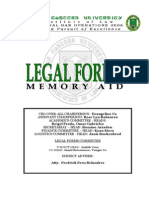Legal Forms I