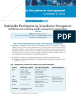 GWM - Briefing - 6 - Mobilizing and Sustaining Aquifer Management Organizations