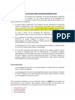 Protocolo SSMSO para Usuarios Conflictivos