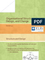 Organisational Structure Design & Change Types
