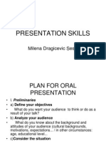 M. Sesic - Presentation Skills