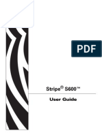 Manual Zebra Stripe S600 - Ug