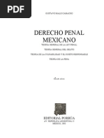 Derecho Penal Mexicano - Gustavo Malo Camacho