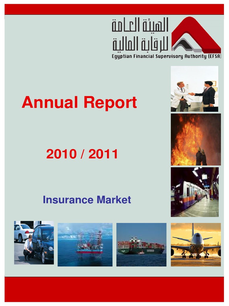 Annual Statistical Report of Egyptian Insurance Market 2010 2011