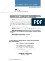 Vanuatu Article IV Consultation 2013