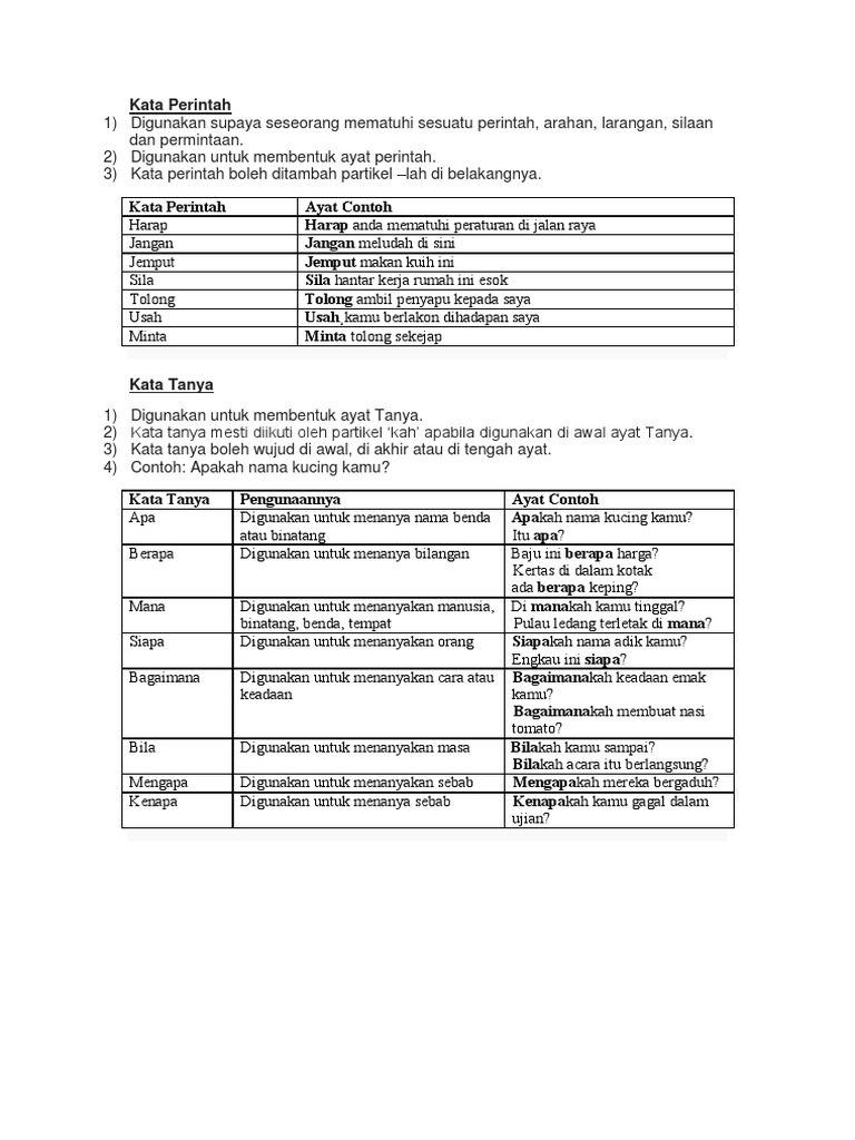 Kata Perintah  PDF