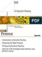 Basics of Dynamic Routing: Presented by Aaron Jarvis Network Engineer