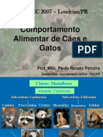 Comportamento Alimentar de C Es e Gatos Zootec 2007 262872108