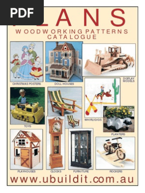 WOODCRAFT PLANS  - catalogue