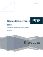 Figuras Geométricas en Java Por Consola