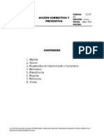 GC-PR-005 Acción Correctiva y Preventiva 3 Ed-2009