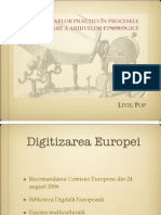 Asupra Bunelor Practici În Procesele de Digitizare A Arhivelor Etnologice