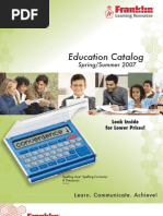 Download Franklin Educational Catalog by Oleksiy Kovyrin SN2084330 doc pdf