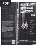 Cálculo e Detalhamento de Estruturas Usuais de Concreto Armado Volume 2 Roberto Chust Carvalho