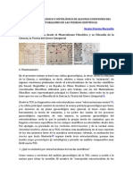 Análisis Gnoseológico y Ontológico de Algunas Cuestiones Del Estructuralismo de Las Teorías Científicas. Sergio Vicente Burguillo