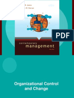 Organisational Control Change