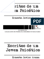 ESCRITOS DE UN JOVEN PSICOTICO