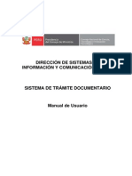Manual de Usuario STD 2013 - v2 - Sistema de Tramite Documentario