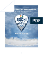 2014 Winter Olympics Media Guide