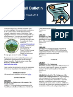 March 2014 Legislation Edition