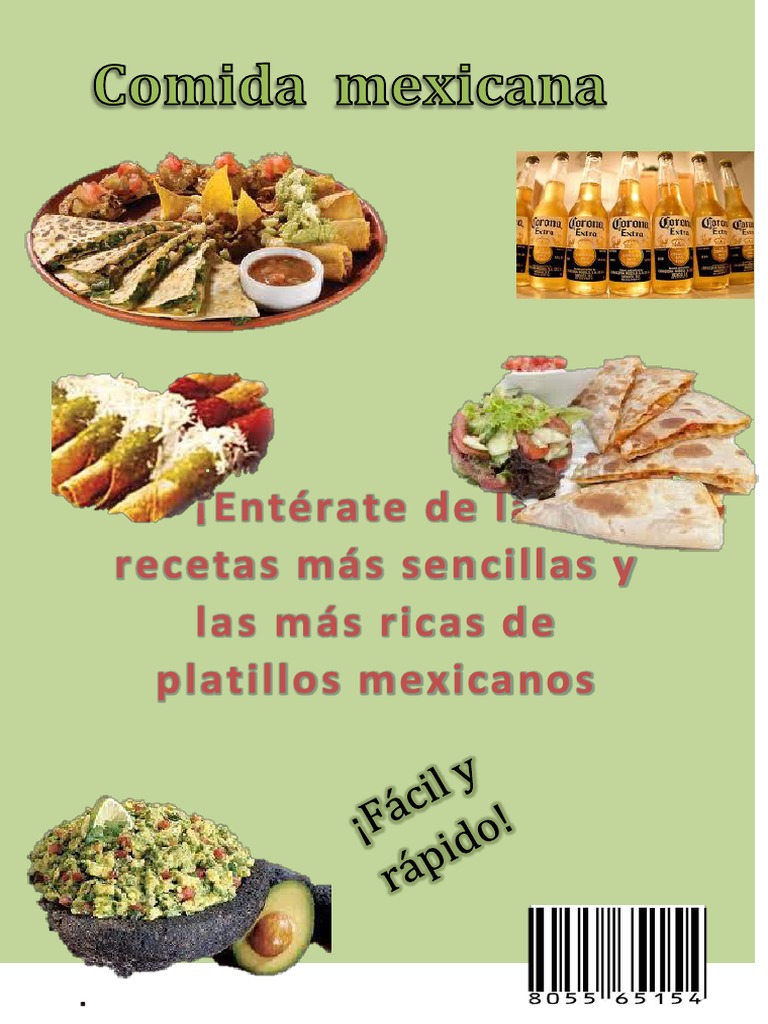 Recetas Sencillas de Comida Mexicana | PDF | Cocina mexicana | Cocina ...