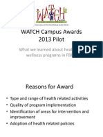 Watch Award Presentation - Shac