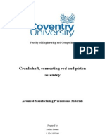 Crankshaft, Connecting Rod and Piston Assembly: Faculty of Engineering and Computing