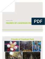 Friends of Cianfrani Park - February 2014 Meeting Presentation