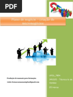 UFCD_7854_Plano de negócio – criação de micronegócios_índice