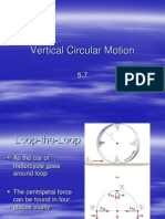 5-7 Vertical Circular Motion