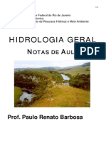 01 - Hidrologia Geral