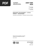 ABNT NBR 6029:2006