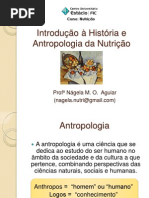 Introdução à História e Antropologia da Nutrição