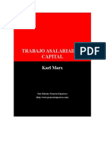 Karl Marx - Trabajo Asalariado y Capital