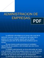 Curso de Administracion de Empresas