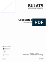 BULATS Candidate Handbook