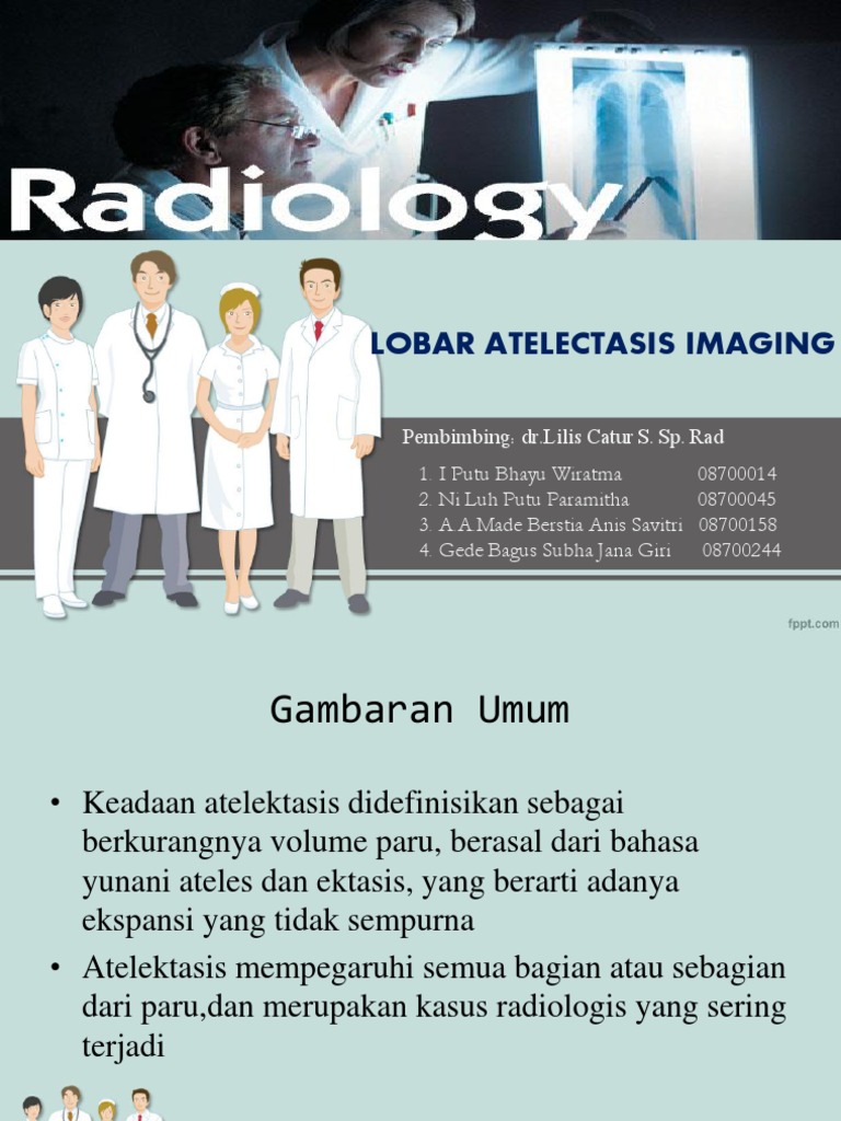 Jurnal Radiologi Atelektasis