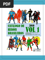 Catálogo de Heróis Brasileiros - Vol.01