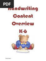 Download K-6 Handwriting Content-s Tooney by S TANCRED SN208499392 doc pdf