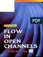 Open channel flow