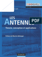 Les Antennes Th Orie Conception Et Application